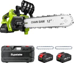 Tronçonneuse Électrique Sans Fil Supstable 12 Pouces | Puissance 1200W Brushless