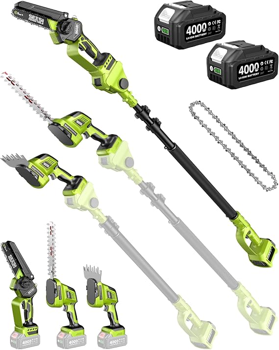 Supstable kit da giardino 6 in 1 a batteria
